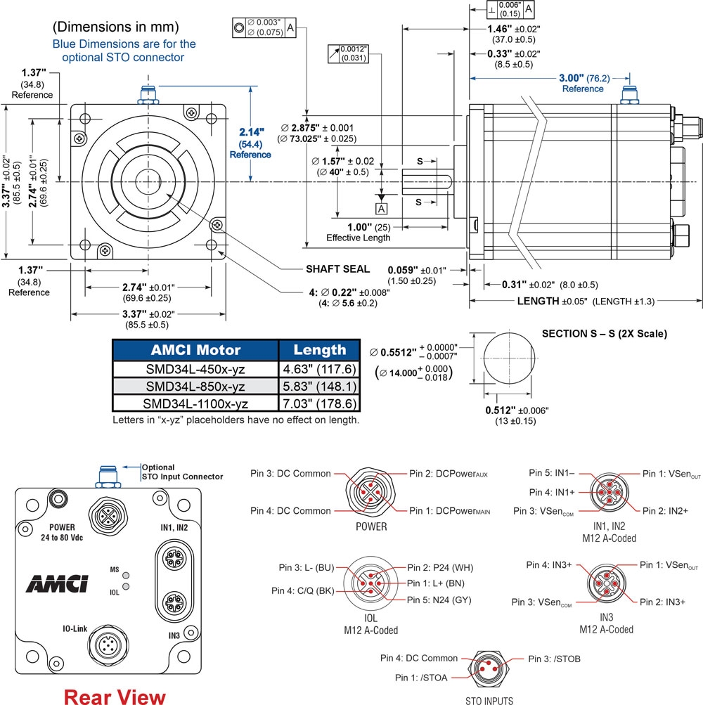 Dimensional Drawings & Wiring Diagrams