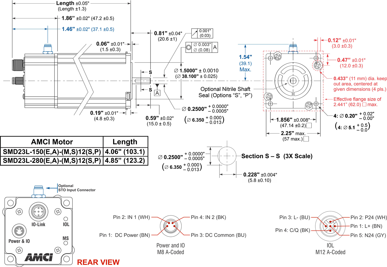 Dimensional Drawings & Wiring Diagrams