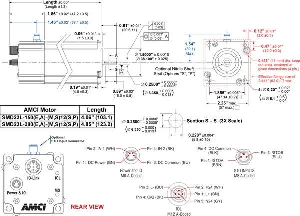 Dimensional Drawings & Wiring Diagrams